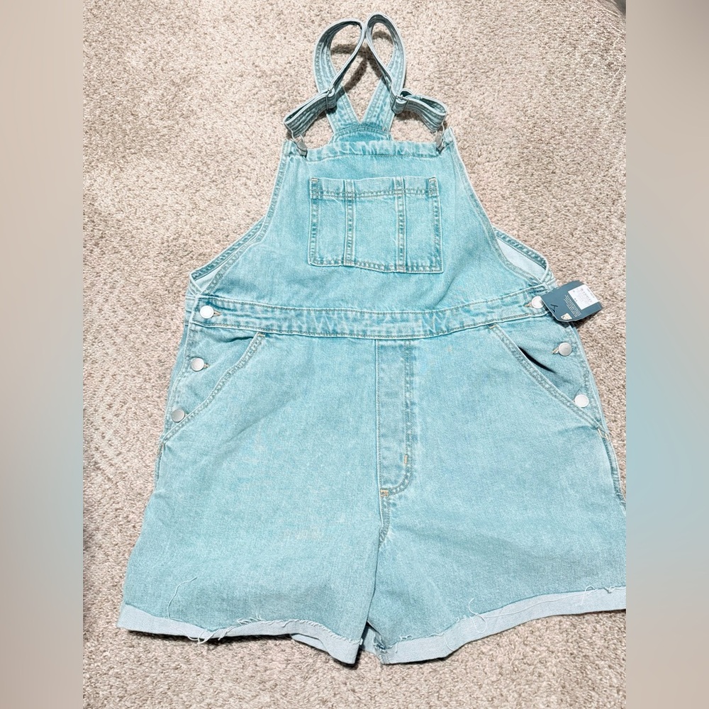 Casual Light Blue Denim Overalls BNWT
